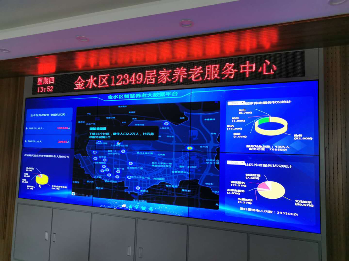 金水區(qū)智慧養(yǎng)老大數(shù)據(jù)平臺(tái)