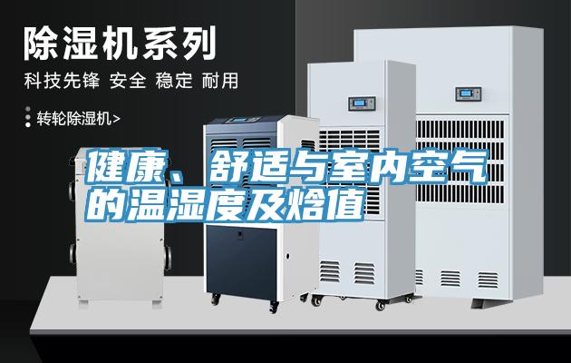 健康、舒適與室內(nèi)空氣的溫濕度及焓值