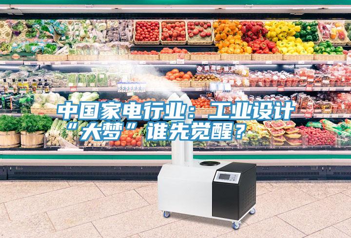 中國家電行業(yè)：工業(yè)設(shè)計“大夢”誰先覺醒？