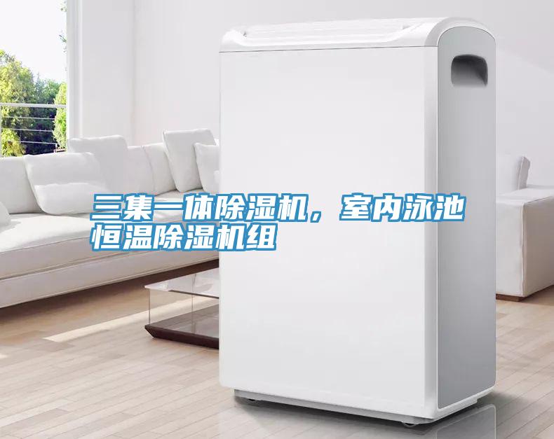 三集一體除濕機，室內(nèi)泳池恒溫除濕機組