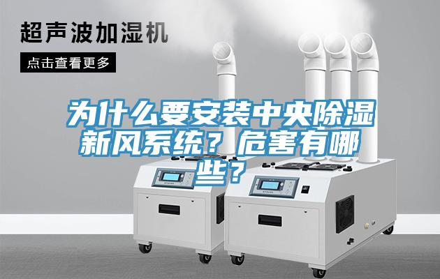為什么要安裝中央除濕新風(fēng)系統(tǒng)？危害有哪些？