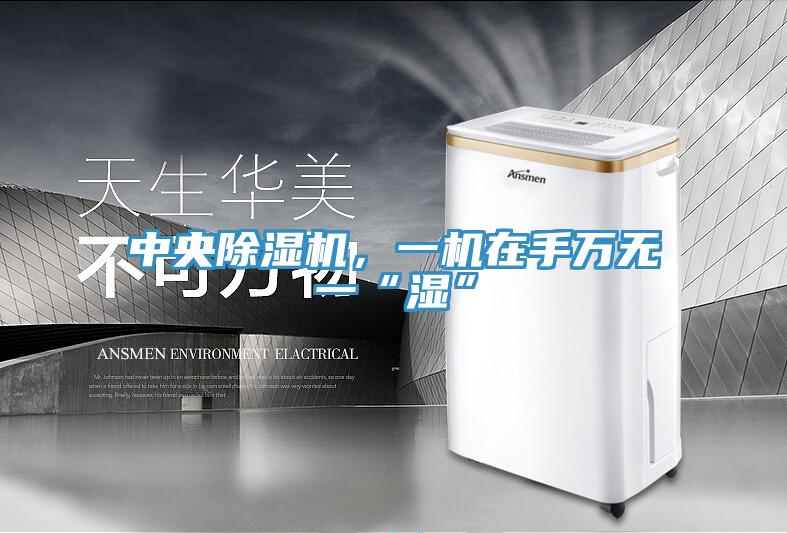 中央除濕機(jī)，一機(jī)在手萬無一“濕”