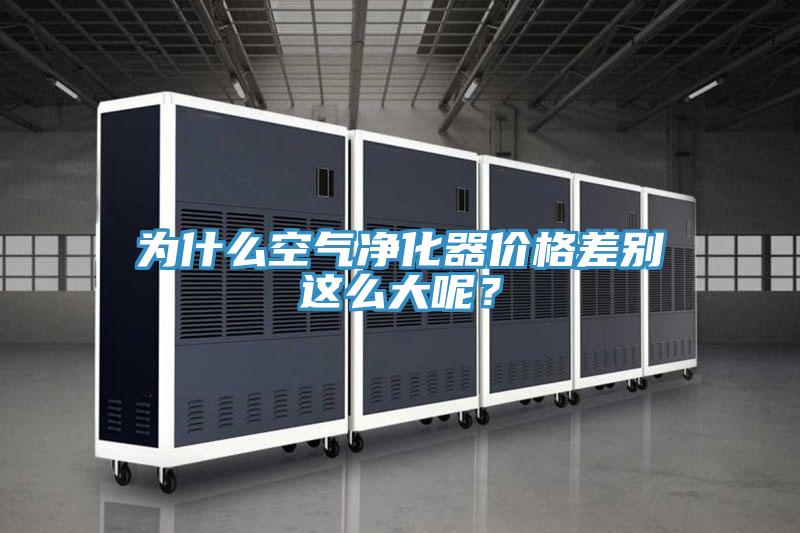 為什么空氣凈化器價(jià)格差別這么大呢？