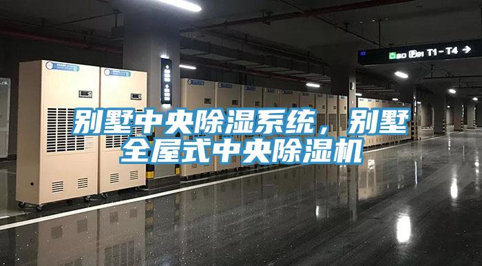 別墅中央除濕系統(tǒng)，別墅全屋式中央除濕機(jī)