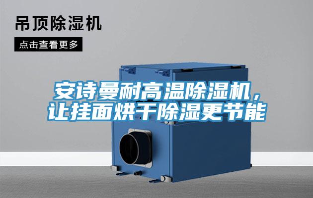 安詩曼耐高溫除濕機(jī)，讓掛面烘干除濕更節(jié)能