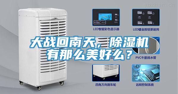 大戰(zhàn)回南天，除濕機(jī)有那么美好么？