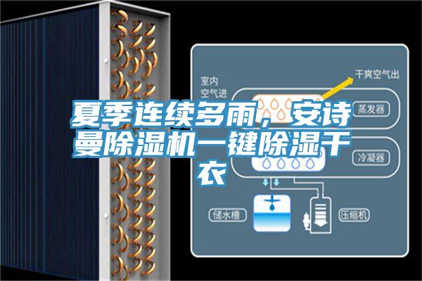 夏季連續(xù)多雨，安詩曼除濕機(jī)一鍵除濕干衣