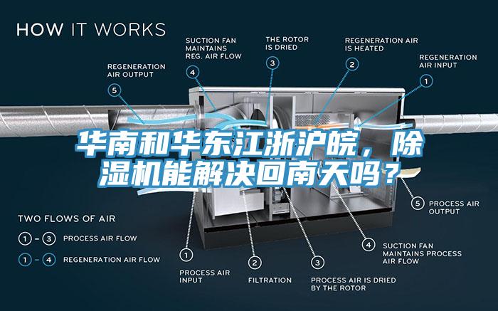 華南和華東江浙滬皖，除濕機能解決回南天嗎？