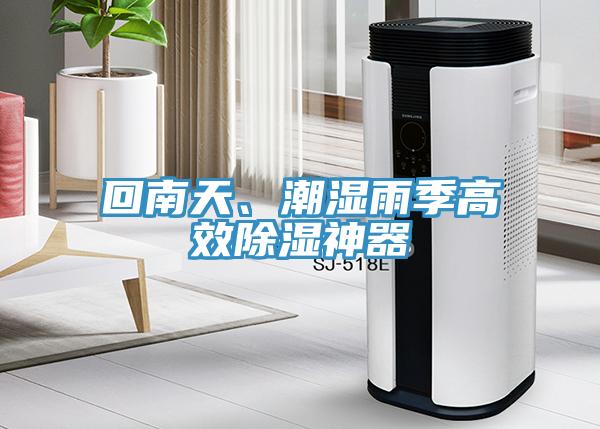 回南天、潮濕雨季高效除濕神器