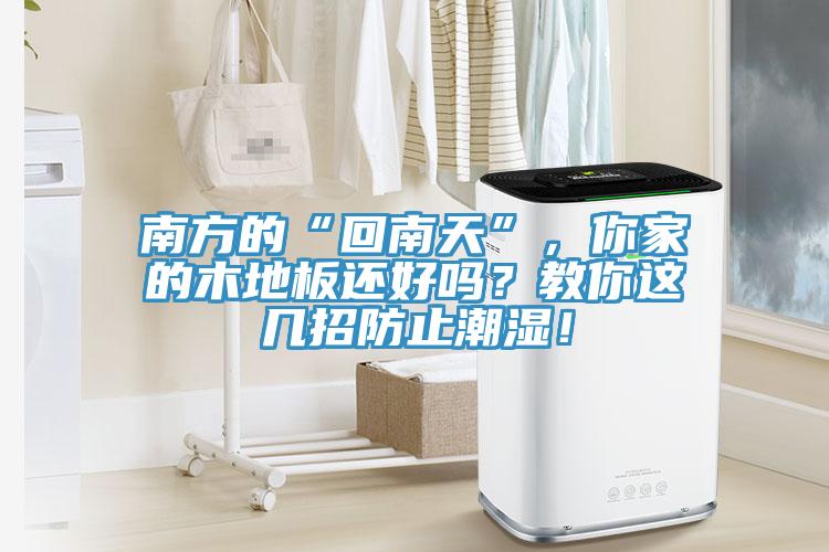 南方的“回南天”，你家的木地板還好嗎？教你這幾招防止潮濕！