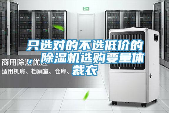 只選對的不選低價(jià)的，除濕機(jī)選購要量體裁衣