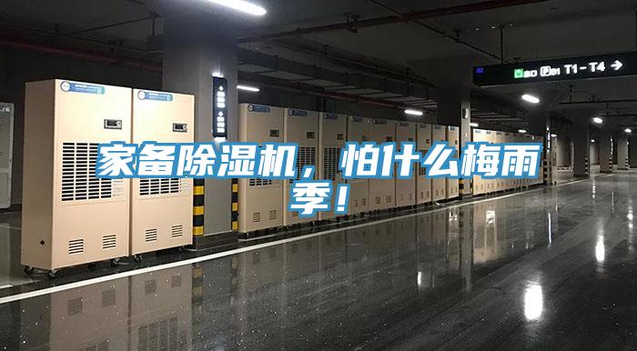 家備除濕機(jī)，怕什么梅雨季！