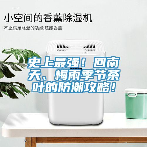 史上最強！回南天、梅雨季節(jié)茶葉的防潮攻略！