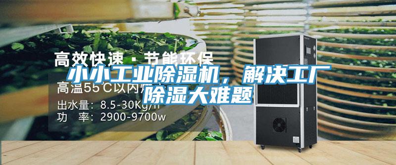 小小工業(yè)除濕機，解決工廠除濕大難題