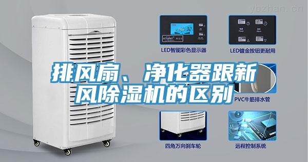 排風(fēng)扇、凈化器跟新風(fēng)除濕機(jī)的區(qū)別