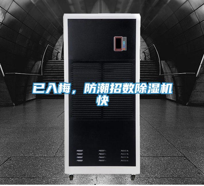 已入梅，防潮招數(shù)除濕機(jī)快