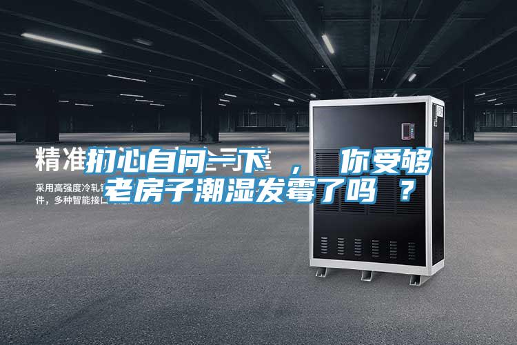 捫心自問一下 ， 你受夠老房子潮濕發(fā)霉了嗎 ？