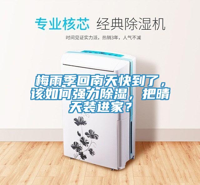 梅雨季回南天快到了，該如何強(qiáng)力除濕，把晴天裝進(jìn)家？