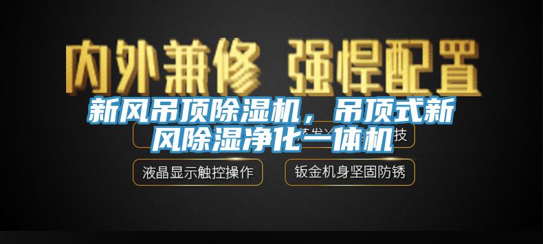 新風(fēng)吊頂除濕機(jī)，吊頂式新風(fēng)除濕凈化一體機(jī)