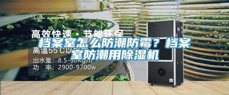 檔案室怎么防潮防霉？檔案室防潮用除濕機(jī)
