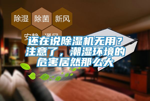 還在說(shuō)除濕機(jī)無(wú)用？注意了，潮濕環(huán)境的危害居然那么大