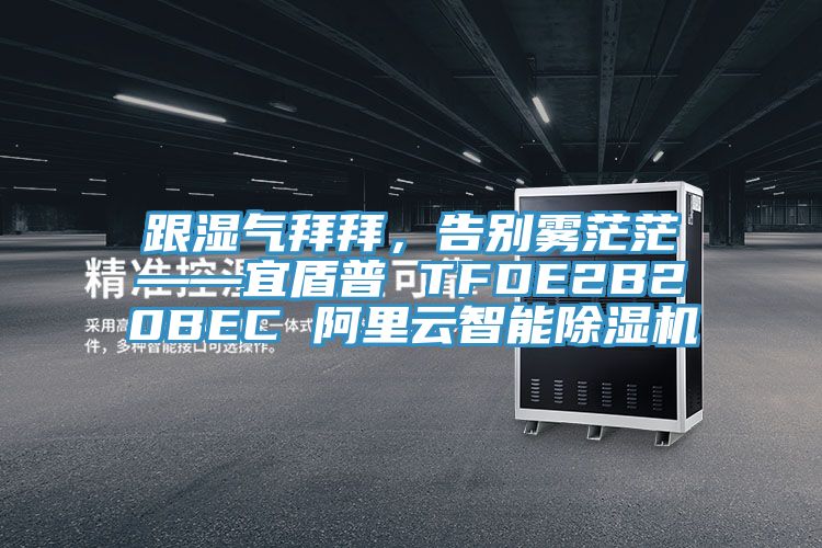 跟濕氣拜拜，告別霧茫?！硕芷?TFDE2B20BEC 阿里云智能除濕機(jī)