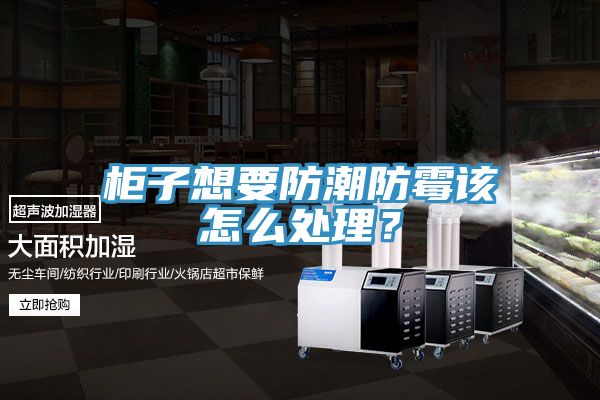 柜子想要防潮防霉該怎么處理？