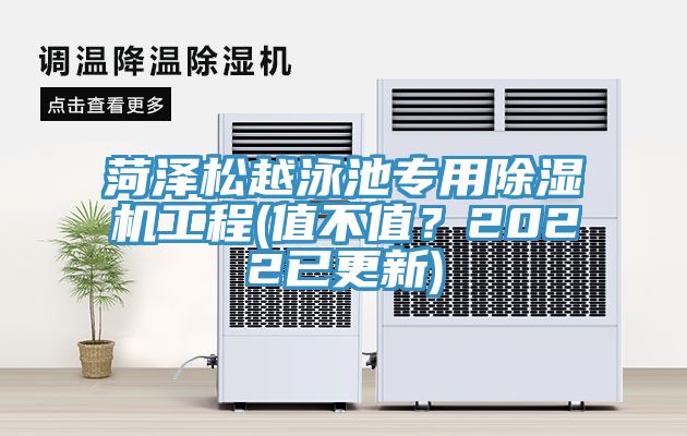 菏澤松越泳池專用除濕機(jī)工程(值不值？2022已更新)