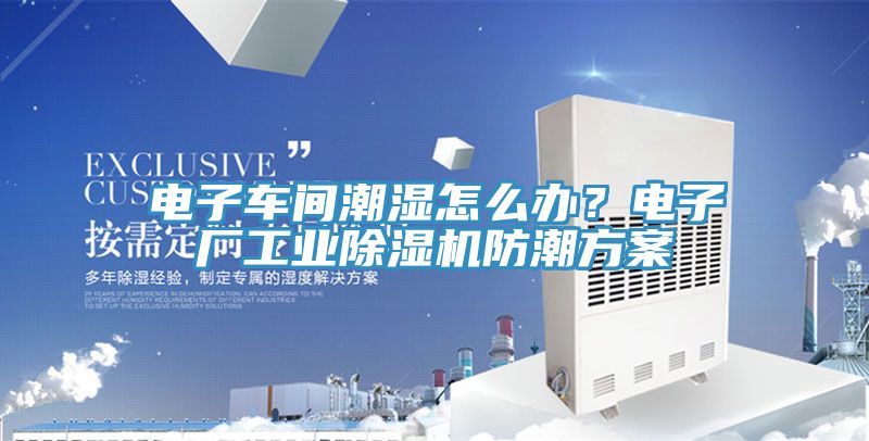 電子車間潮濕怎么辦？電子廠工業(yè)除濕機(jī)防潮方案
