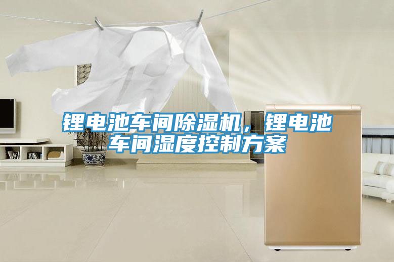 鋰電池車(chē)間除濕機(jī)，鋰電池車(chē)間濕度控制方案