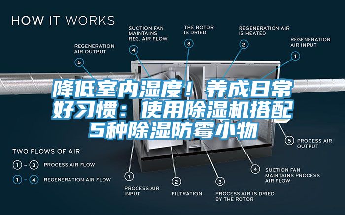 降低室內(nèi)濕度！養(yǎng)成日常好習(xí)慣：使用除濕機(jī)搭配5種除濕防霉小物