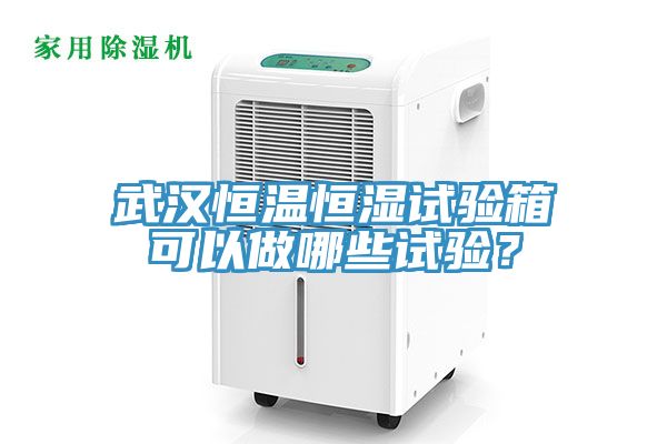 武漢恒溫恒濕試驗箱可以做哪些試驗？