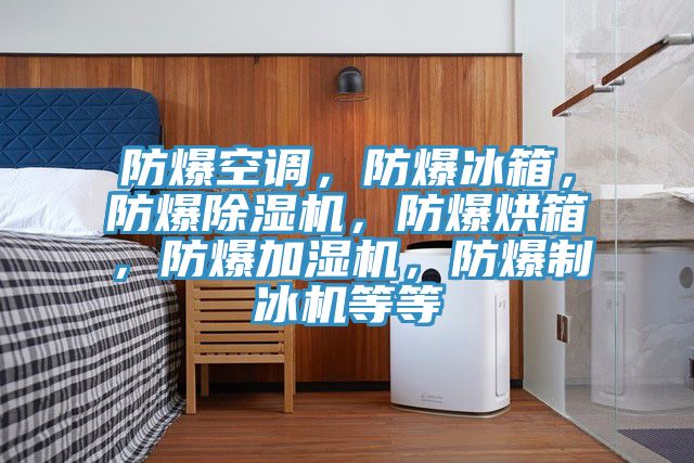 防爆空調(diào)，防爆冰箱，防爆除濕機(jī)，防爆烘箱，防爆加濕機(jī)，防爆制冰機(jī)等等