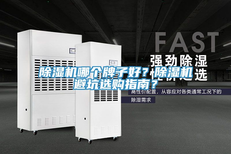 除濕機哪個牌子好？除濕機避坑選購指南？