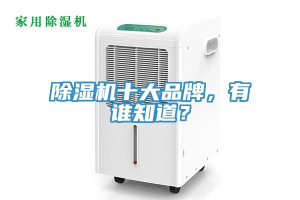 除濕機(jī)十大品牌，有誰(shuí)知道？