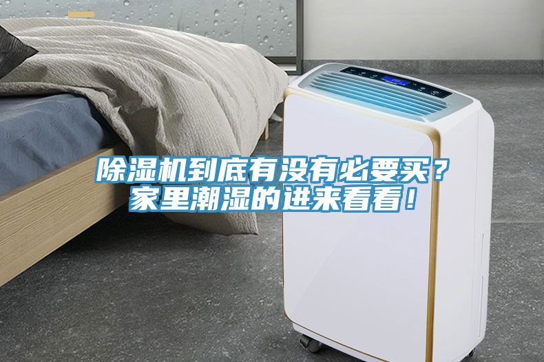 除濕機(jī)到底有沒有必要買？家里潮濕的進(jìn)來看看！