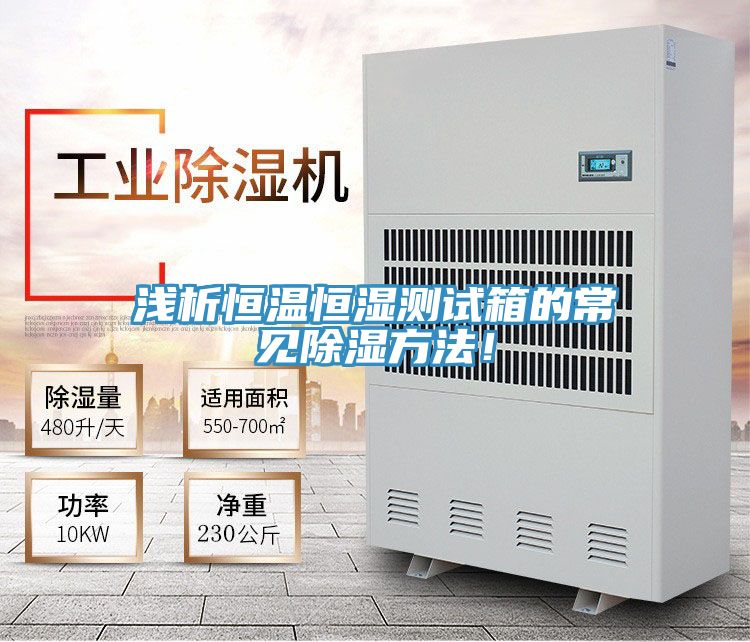 淺析恒溫恒濕測(cè)試箱的常見(jiàn)除濕方法！