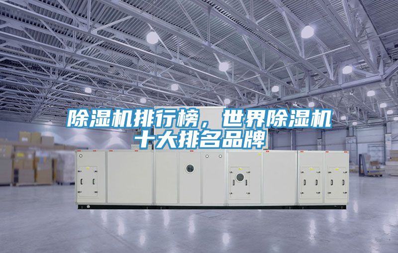 除濕機排行榜，世界除濕機十大排名品牌