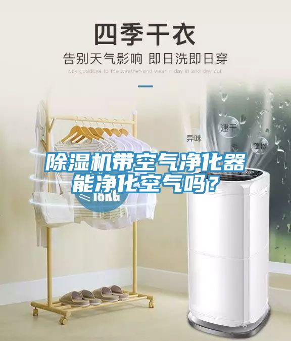 除濕機帶空氣凈化器能凈化空氣嗎？